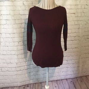 Wine/Blue Longsleeve